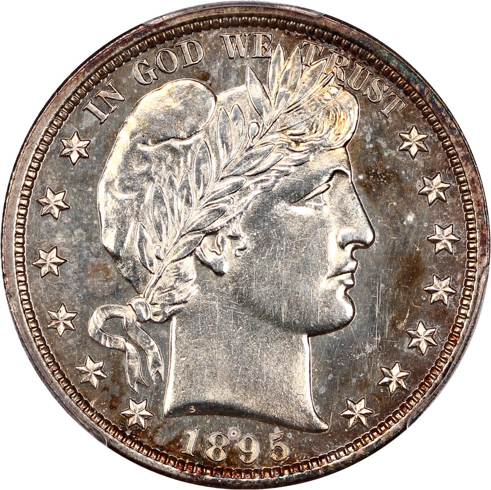 image for: 1895 50c PCGS Proof 63