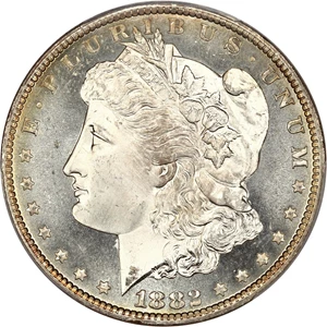 image for: 1882-CC $1 PCGS MS67 PL