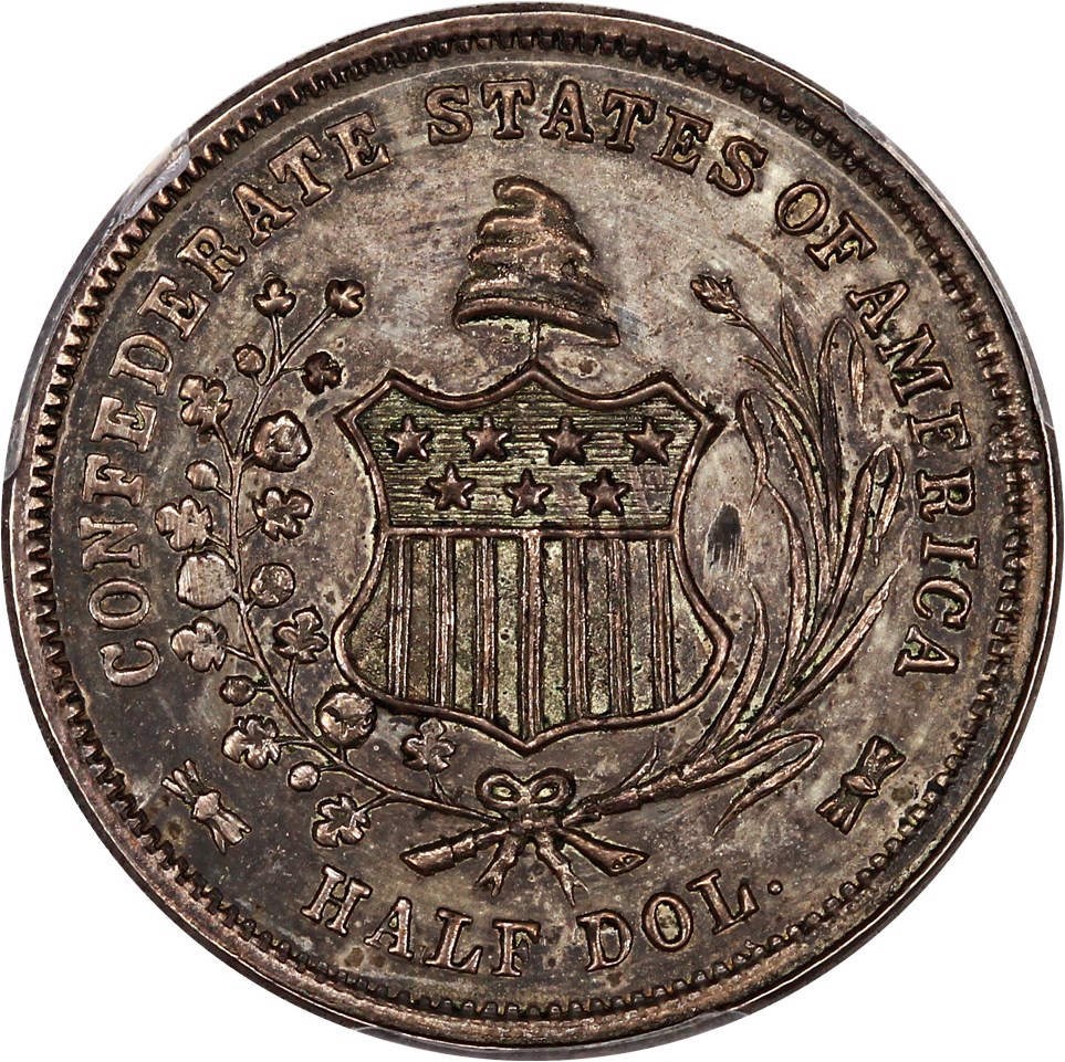 image for: 1861 Confederate States of America 50c PCGS MS61 (Restrike)