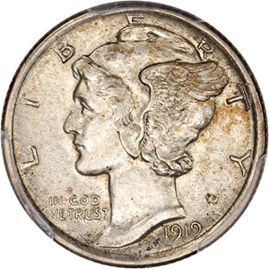 image for: 1919 10c PCGS AU55
