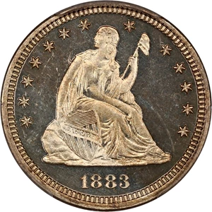 image for: 1883 25c PCGS Proof 65 CAM