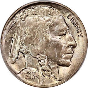 image for: 1916-D 5c PCGS/CAC MS66 ex: D.L. Hansen Collection