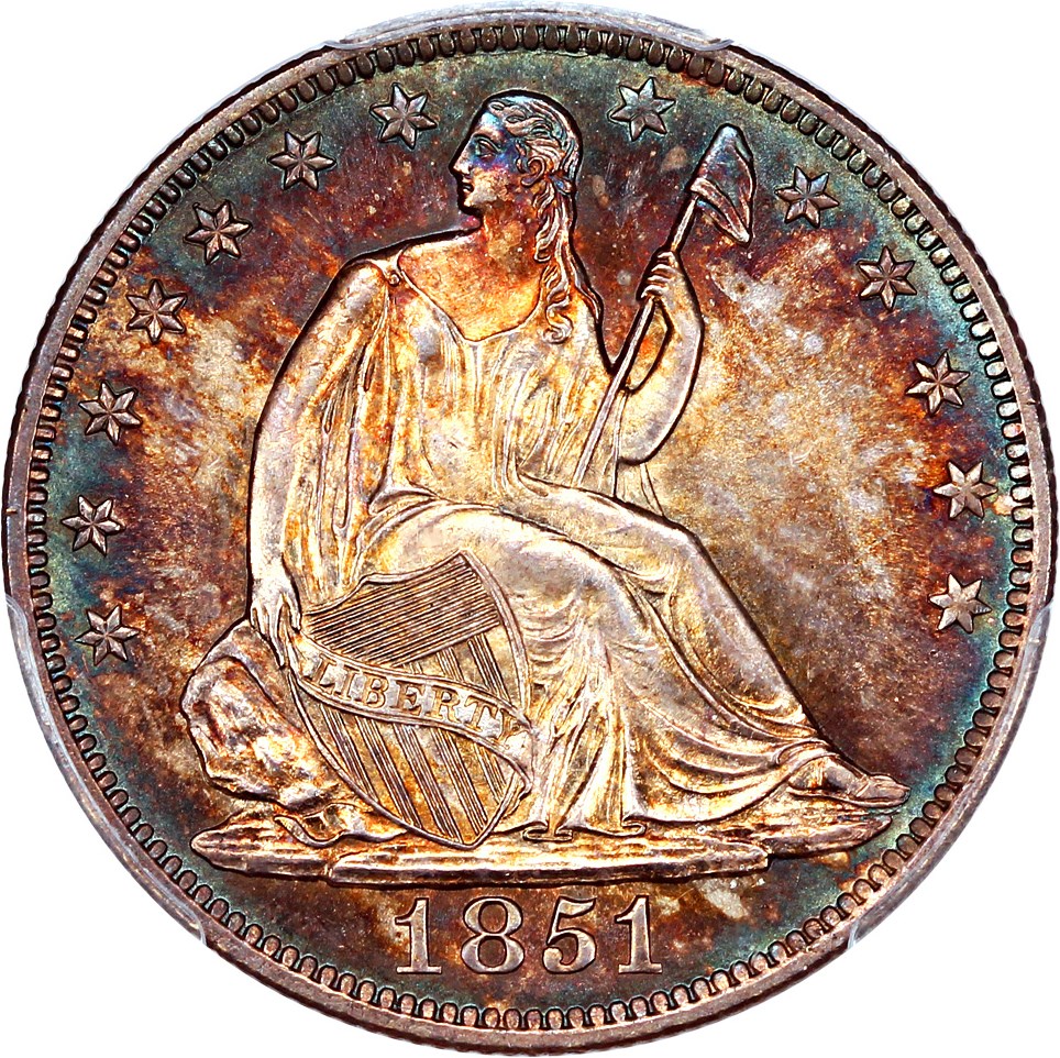 image for: 1851-O 50c PCGS MS65