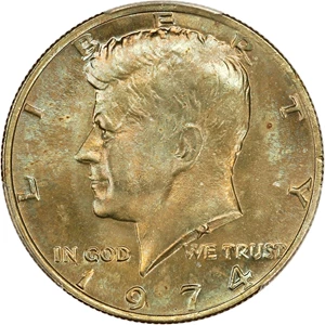 image for: 1974 50c PCGS MS66