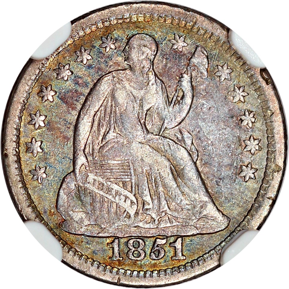 image for: 1851-O H10c NGC VF25