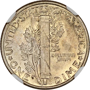 image for: 1931 10c NGC MS63