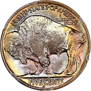 image for: 1917-D 5c PCGS MS66+