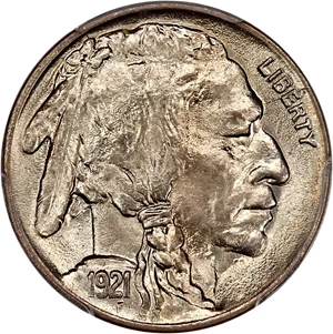 image for: 1921 5c PCGS MS67