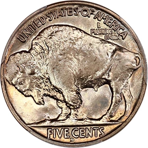 image for: 1916-D 5c PCGS/CAC MS66 ex: D.L. Hansen Collection