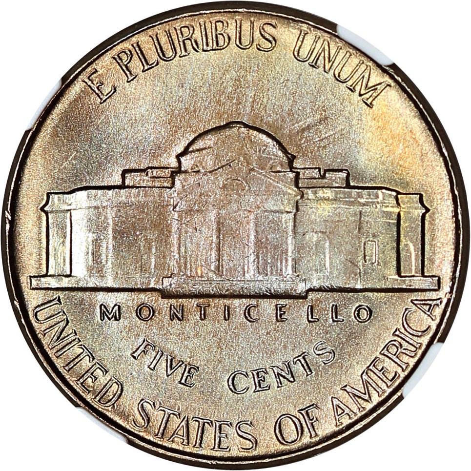 image for: 1949 5c NGC MS66