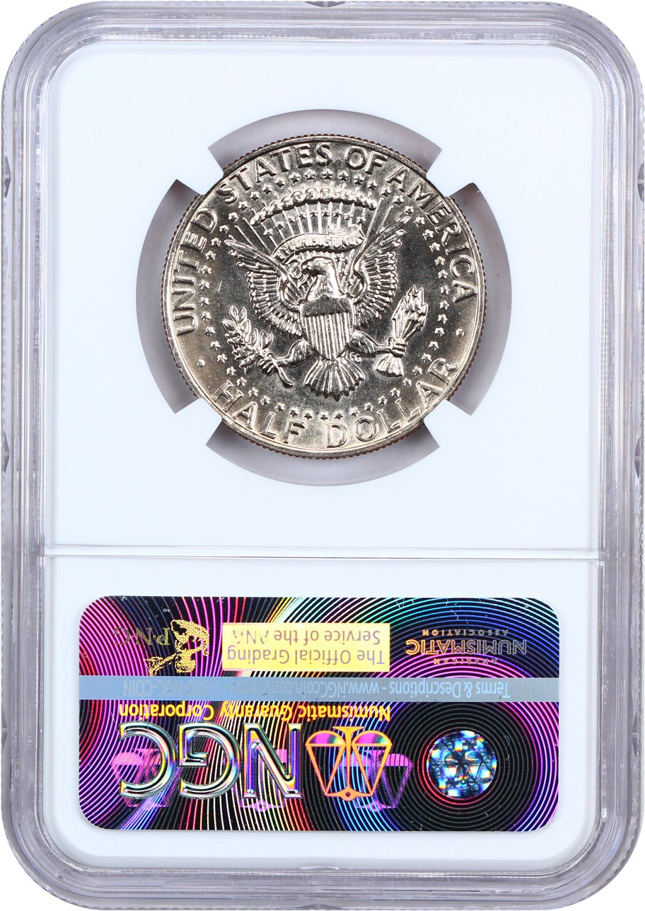 image for: 1981-P 50c NGC MS66