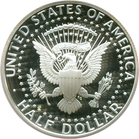 image for: 1997-S 50c Silver PCGS Proof 69 DCameo