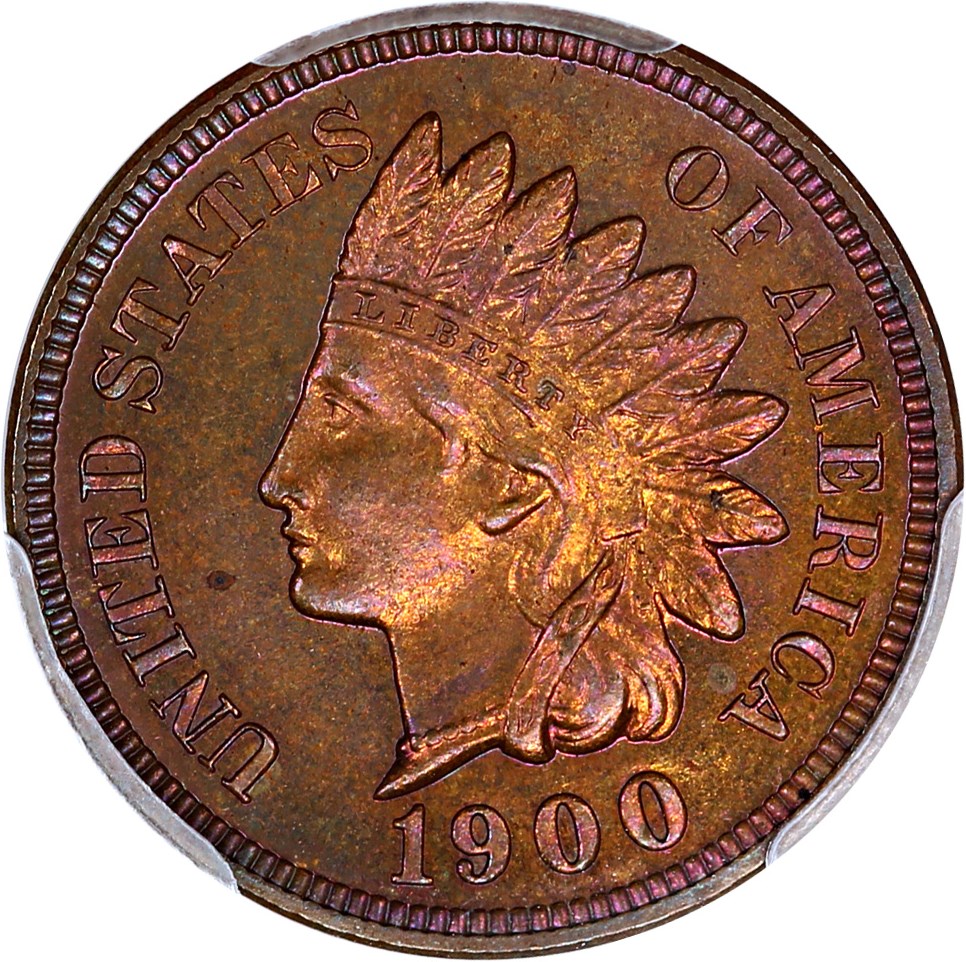 image for: 1900 1c PCGS Proof 64 RB