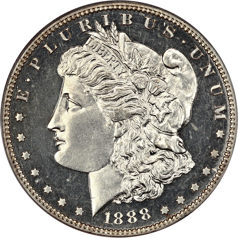 image for: 1888 $1 PCGS/CAC Proof 64 CAM
