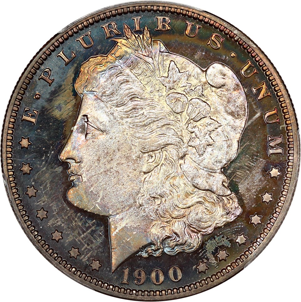 image for: 1900 $1 PCGS/CAC Proof 67 CAM