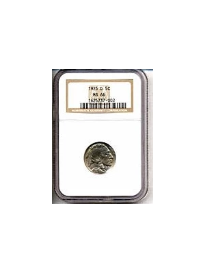 image for: 1925-D 5c NGC MS66