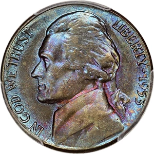 image for: 1953 5c PCGS MS65