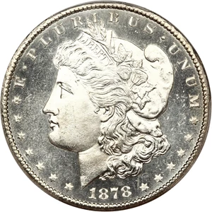 image for: 1878-CC $1 PCGS MS66 PL