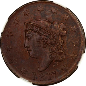 image for: 1817 1c NGC MS64 BN (13 Stars)
