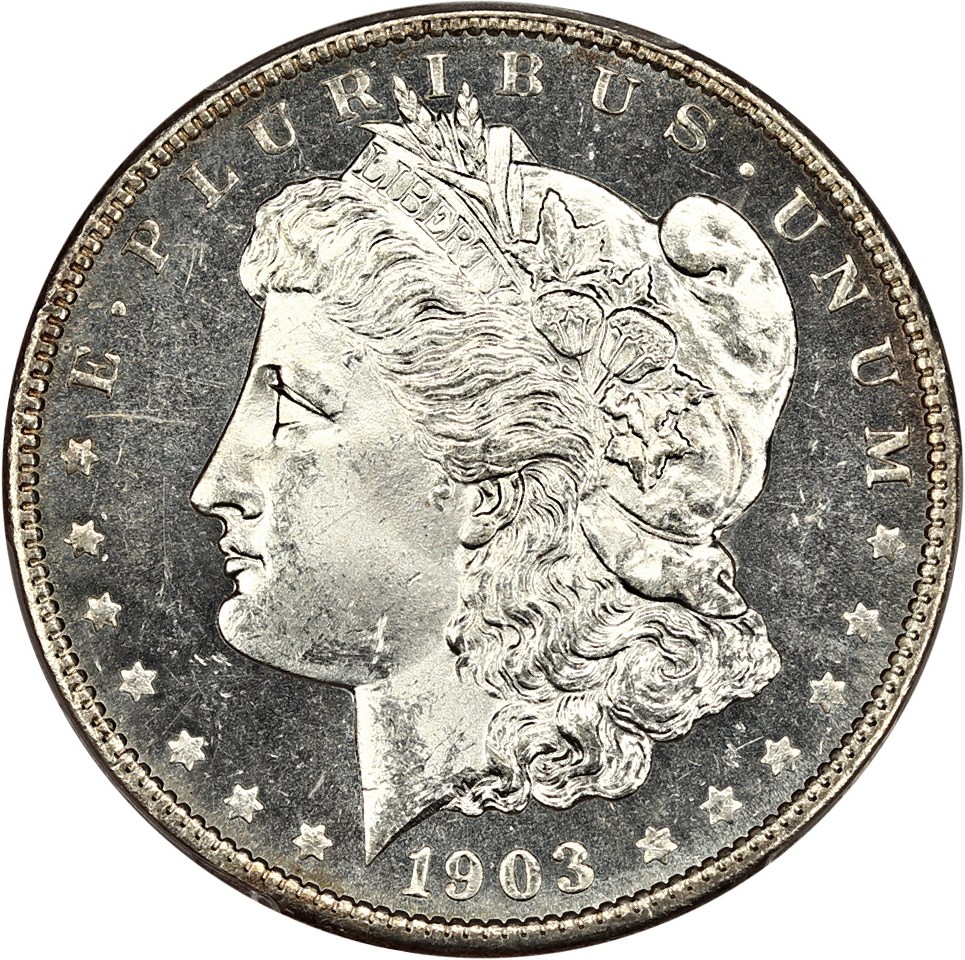 image for: 1903-O $1 PCGS MS65+ PL