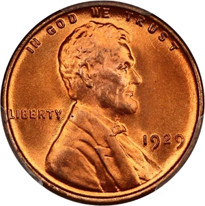 image for: 1929 1c PCGS MS67 RD