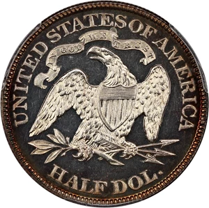 image for: 1889 50c PCGS/CAC Proof 63+ CAM