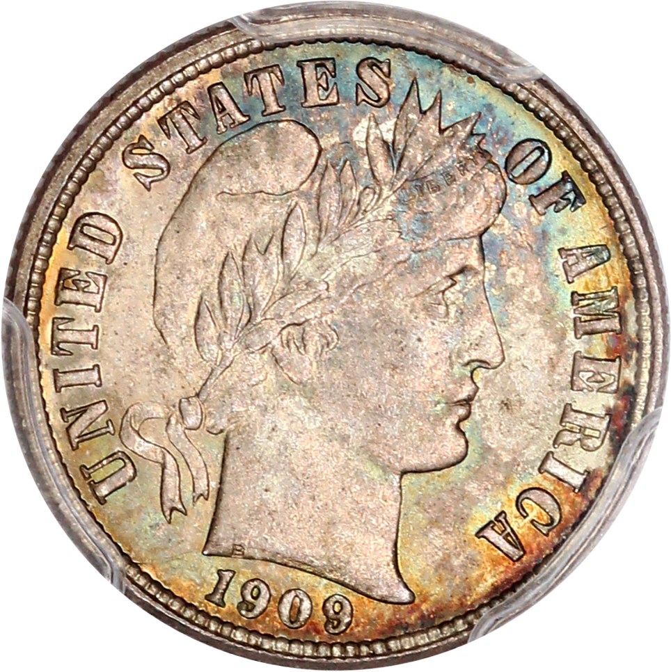 image for: 1909-O 10c PCGS/CAC MS66