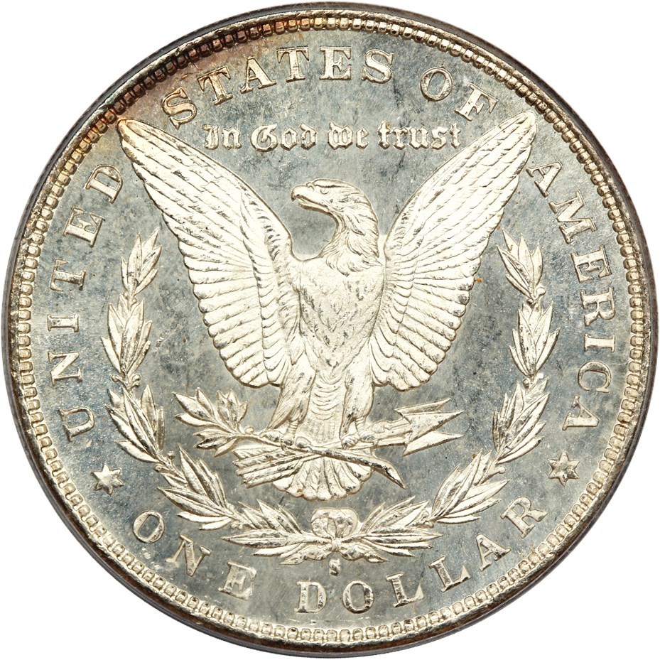 image for: 1880/9-S $1 PCGS MS63 PL