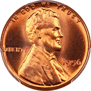 image for: 1956 1c PCGS MS67 RD