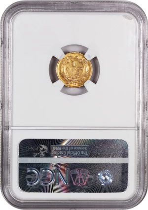 image for: 1858-D G$1 NGC AU55