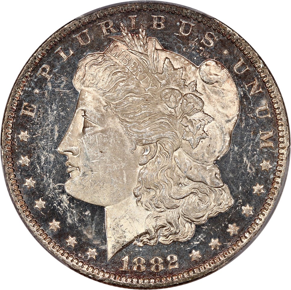 image for: 1882-O $1 PCGS MS62 DMPL