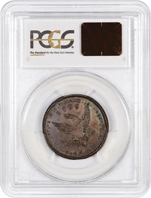 image for: 1789 Mott Token PCGS/CAC MS62 (Thick Engrailed Edge)