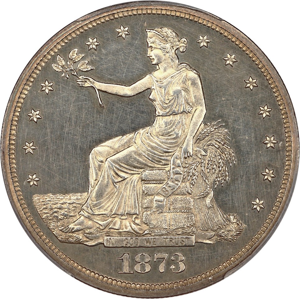 image for: 1873 Trade$ PCGS Proof 62 CAM