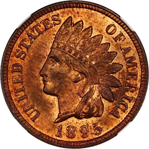 image for: 1895 1c NGC MS64 RB