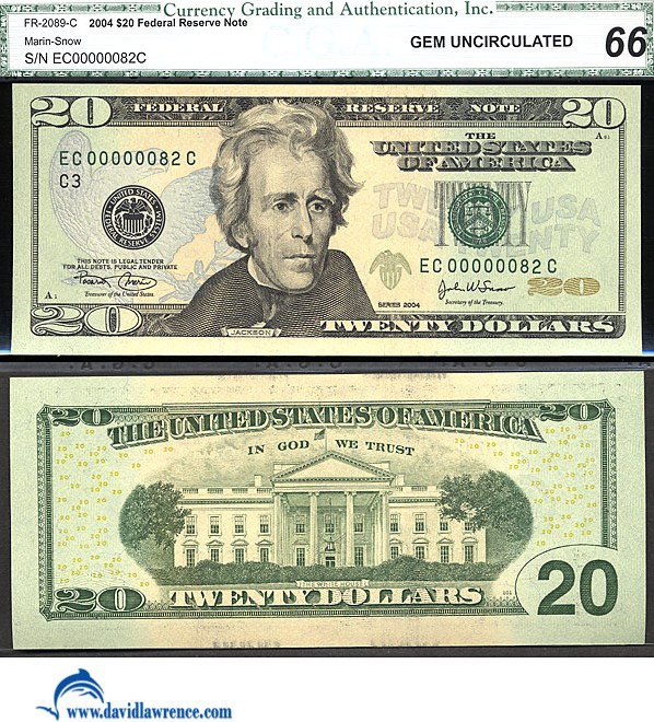 2004 $20 (Fr. 2089C)