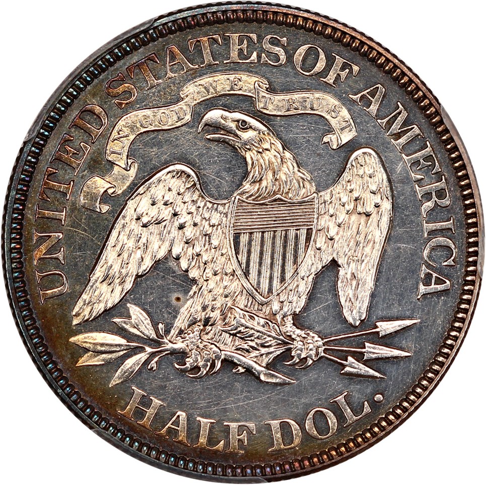 image for: 1873 50c PCGS Proof 62 CAM (Arrows)