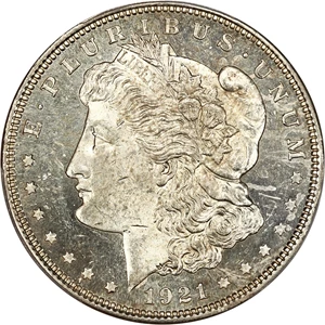 image for: 1921 Morgan $1 PCGS MS64 PL