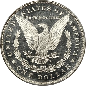 image for: 1878 7/8TF $1 PCGS MS64 DMPL (Weak)