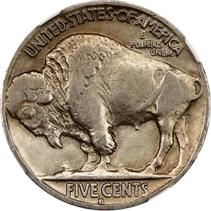 image for: 1926-D 5c NGC VF Details (Cleaned)