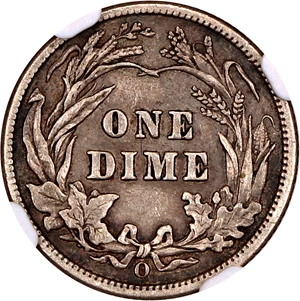 image for: 1903-O 10c NGC AU Details (Cleaned)
