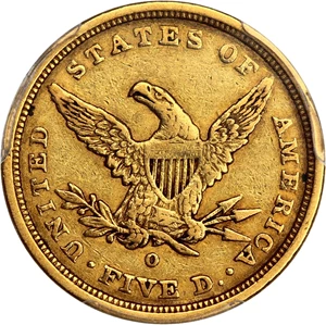 image for: 1840-O $5 PCGS/CAC XF40