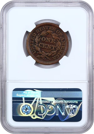 image for: 1847 1c NGC VF Details (Cleaned)