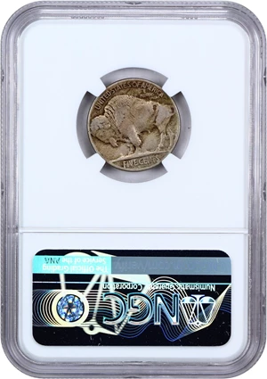 image for: 1926-D 5c NGC VF Details (Obverse Wheel Mark)