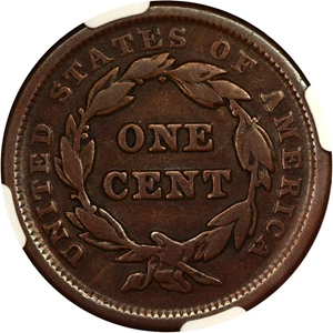 image for: 1841 1c NGC VG-10 BN