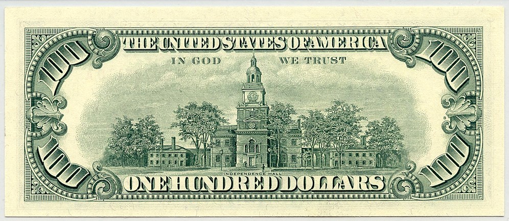 image for: FR. 1551 1966A $100 Legal Tender PMG Gem Unc 65 EPQ