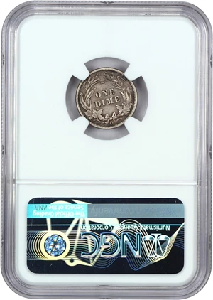 image for: 1903-O 10c NGC AU Details (Cleaned)