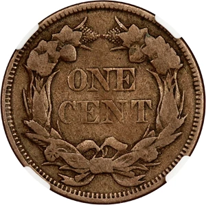 image for: 1858 Flying Eagle 1c NGC Fine Details (Small Letters, Cleaned)