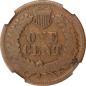 image for: 1868 1c NGC Good Details (Reverse Scratched)
