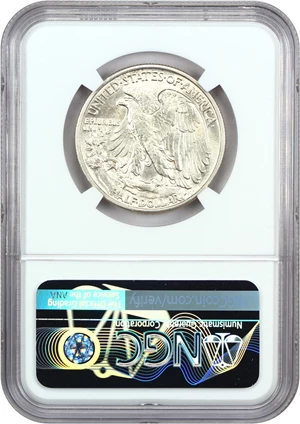 image for: 1939 50c NGC UNC Details (Obv Cleaned)