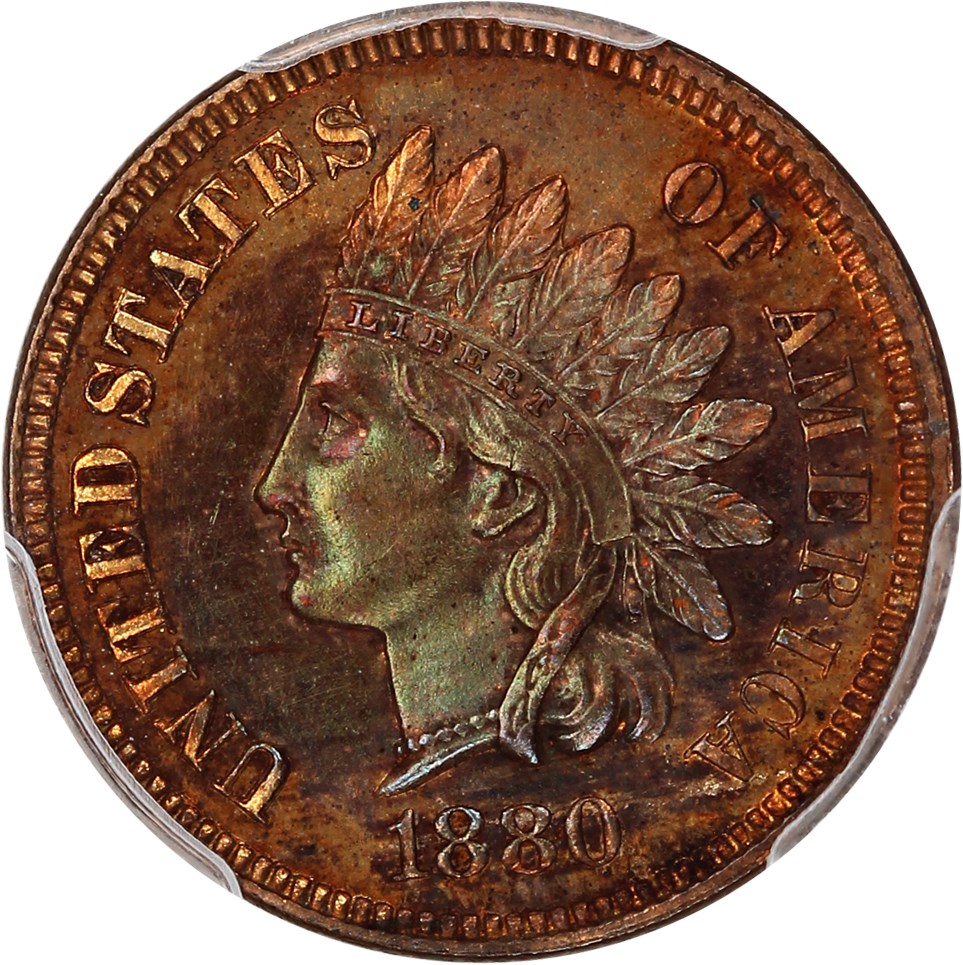 image for: 1880 1c PCGS Proof 63 RB